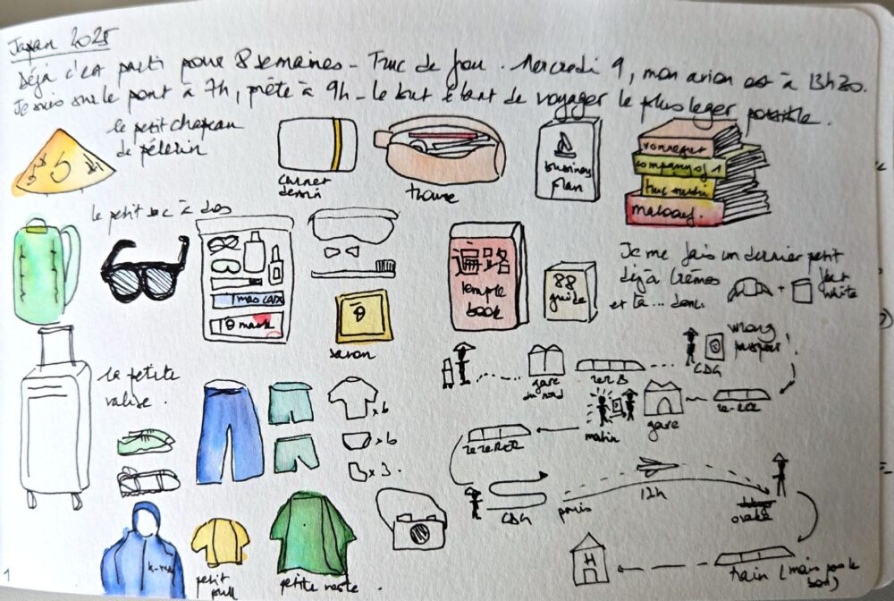 Japan 2025, Getting ready